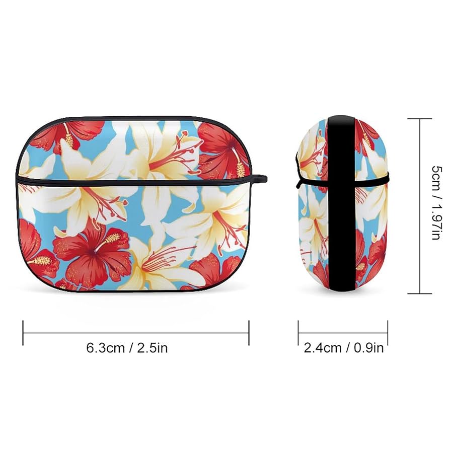 Amazon | ハワイ ハイビスカス 花柄 AirPods Pro2 ケース 2022年